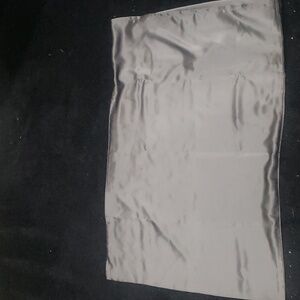 Lejian 100% Silk Gray Pillow Case